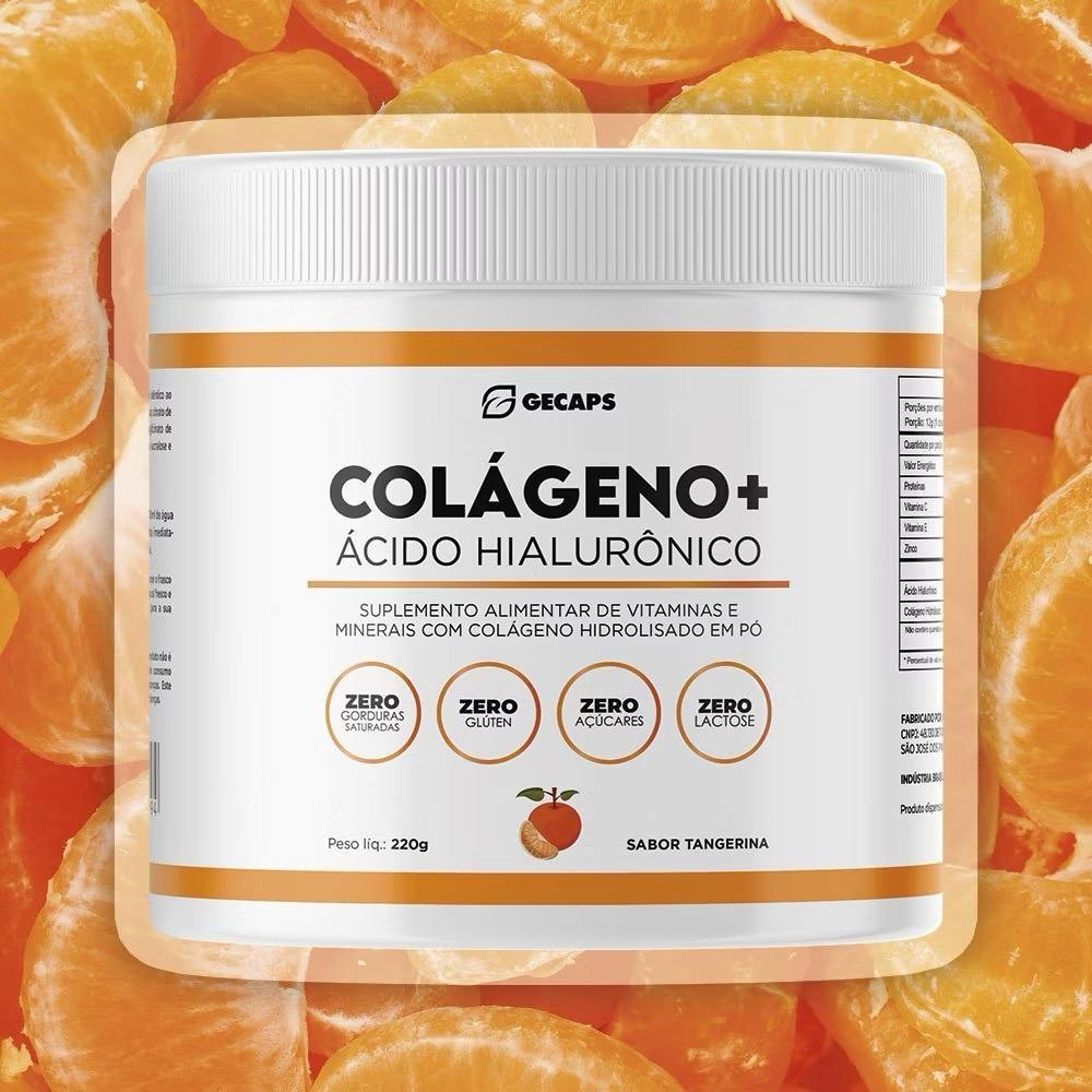 Colágeno+ Ácido Hialurónico sabor Mandarina